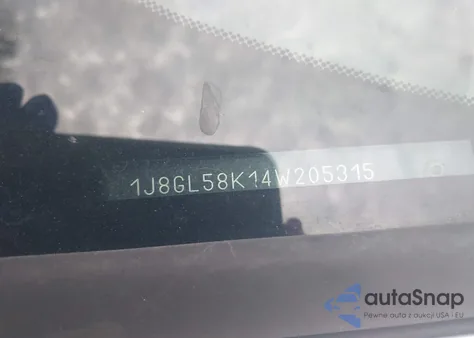 2004 Jeep Liberty Limited Edition from USA, damaged, VIN 1J8GL58K14W205315